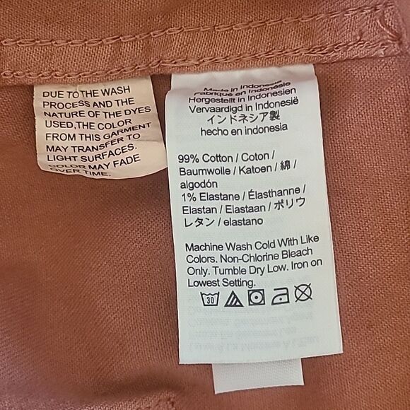 Emmett 2.0 Wide-Leg Crop Pants Dried Rose Size 32 - Picture 13 of 16